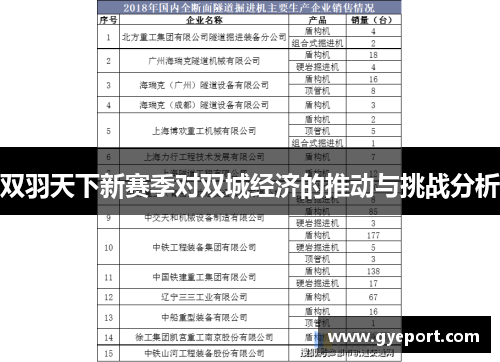 双羽天下新赛季对双城经济的推动与挑战分析 双羽天下新赛季对双城经济的推动与挑战分析