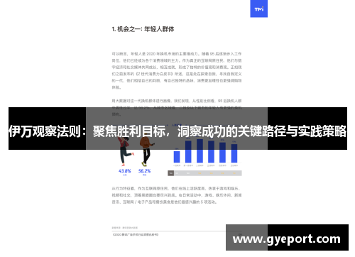 伊万观察法则:聚焦胜利目标,洞察成功的关键路径与实践策略 伊万观察法则:聚焦胜利目标,洞察成功的关键路径与实践策略