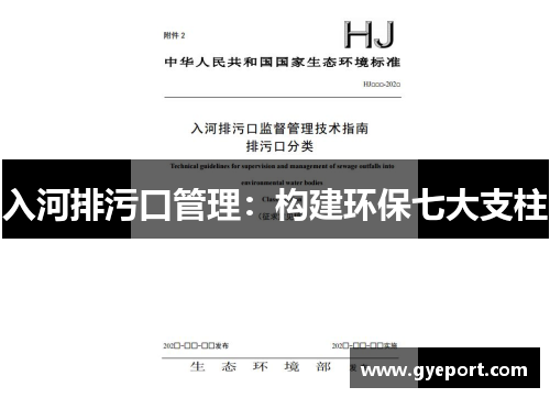 入河排污口管理:构建环保七大支柱 入河排污口管理:构建环保七大支柱